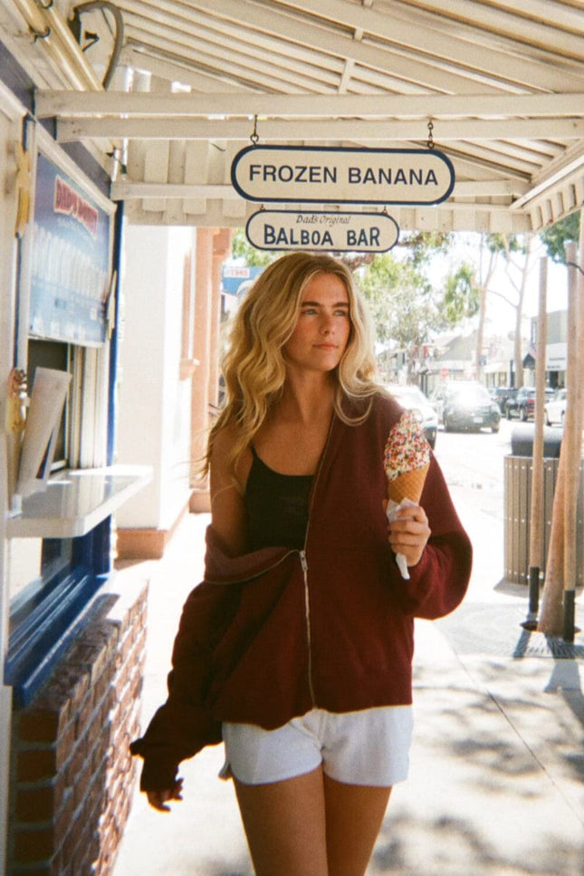 Christy Hoodie - Burgundy