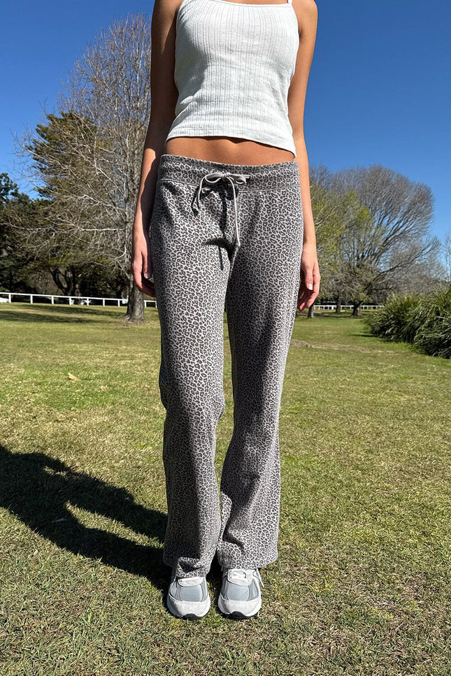 Hilary Leopard Pants