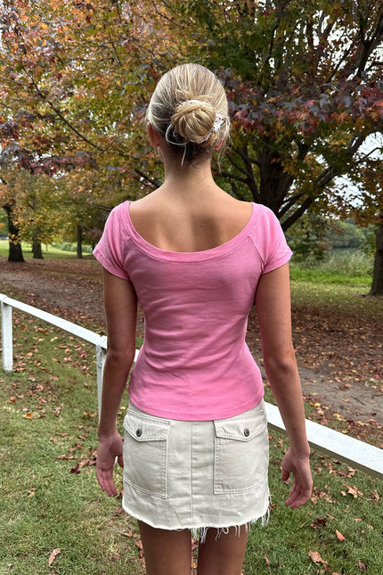 Ginny Top - Light Olive Green