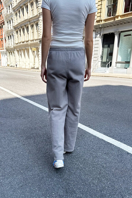 Anastasia Tie Sweatpants - Light Charcoal Grey