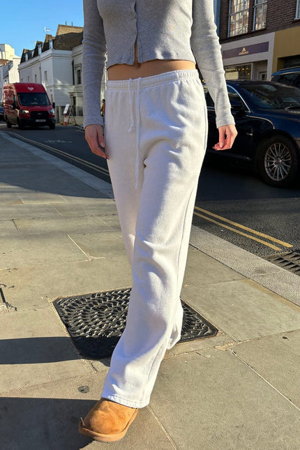Anastasia Tie Sweatpants - Pastel Pink