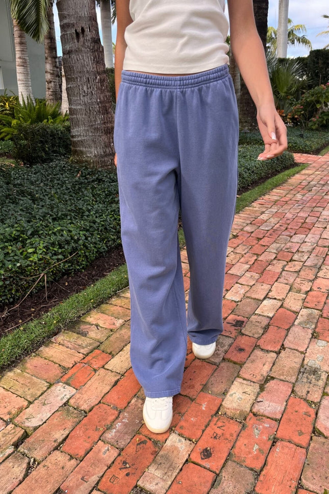Anastasia Tie Sweatpants - Burgundy