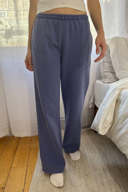 Anastasia Tie Sweatpants - Burgundy