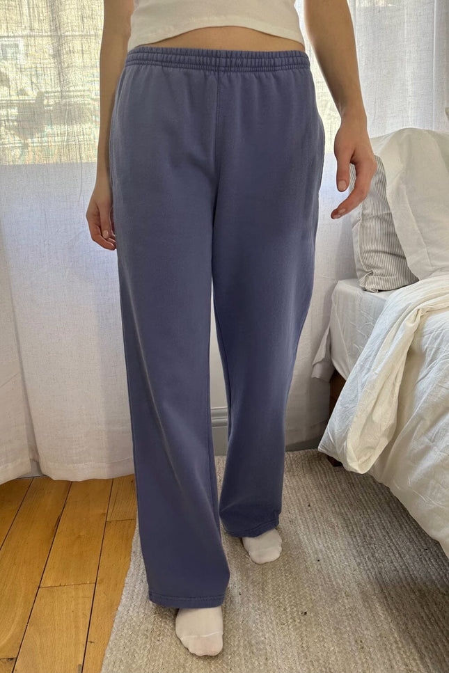 Anastasia Tie Sweatpants - Burgundy
