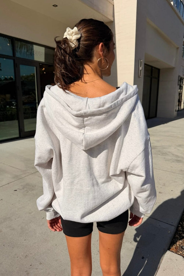 Christy Hoodie - Light Silver