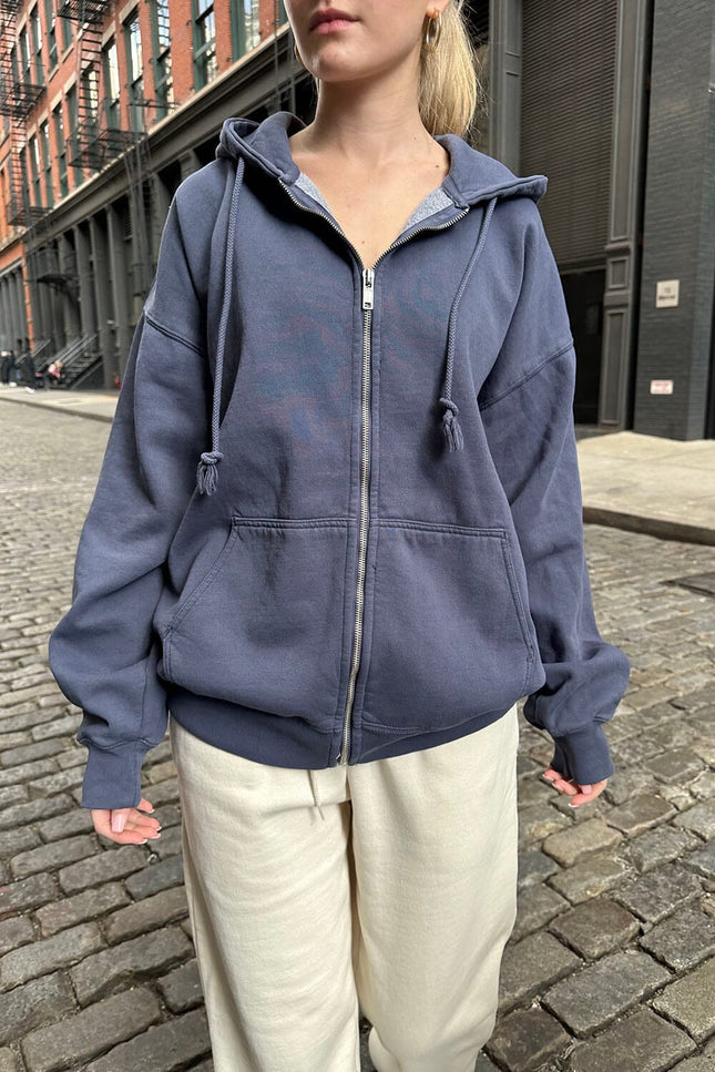 Christy Hoodie - Faded Navy Blue
