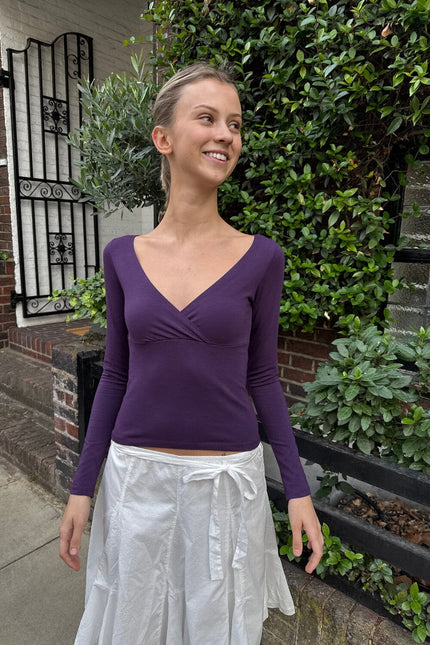 Amara Top - Purple