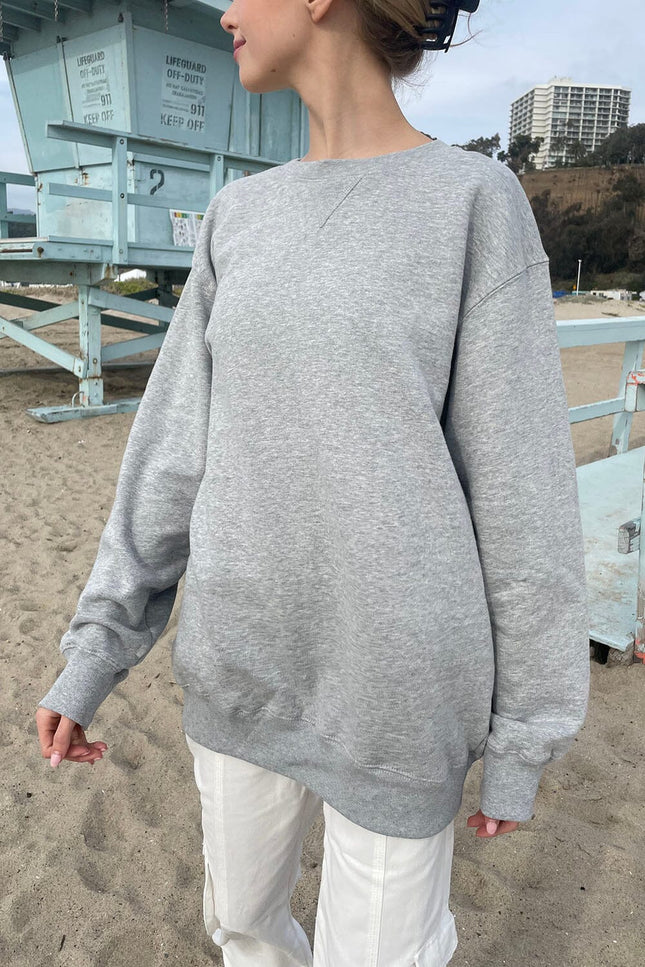 Erica Sweatshirt - Silver Grey