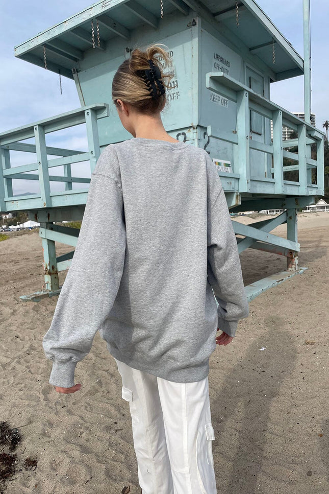 Erica Sweatshirt - Silver Grey
