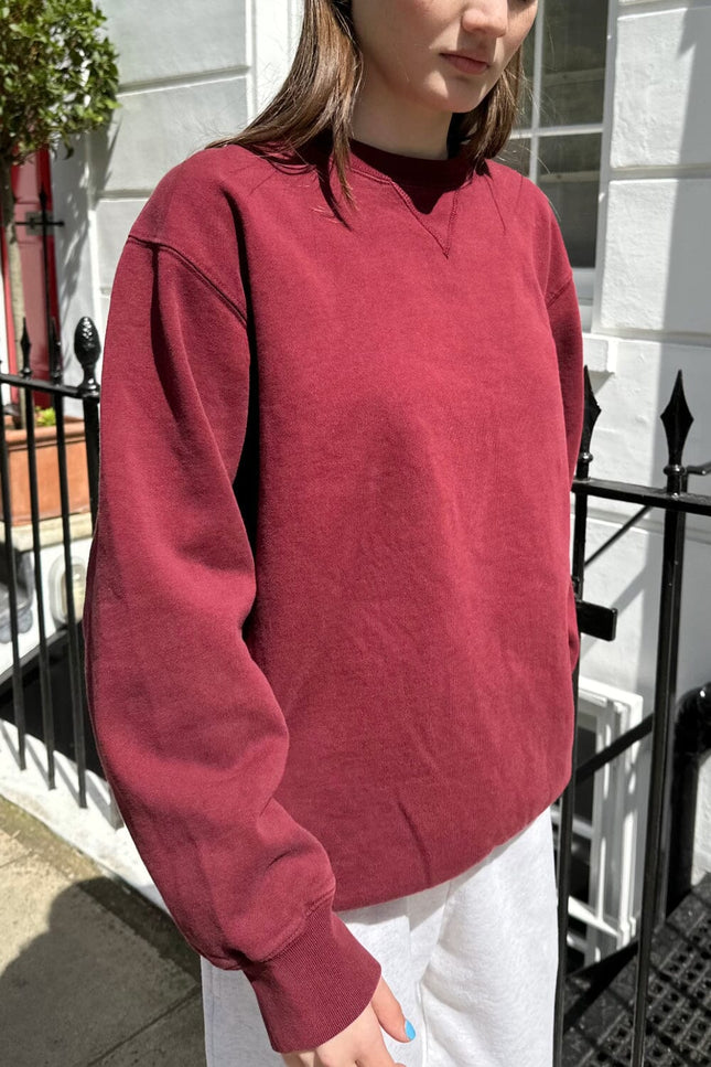 Erica Sweatshirt - Burgundy
