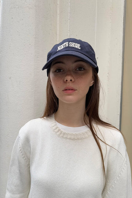 Katherine North Shore Cap - Navy Blue