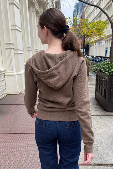 Christy Hoodie - Dark Brown