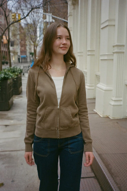 Christy Hoodie - Dark Brown