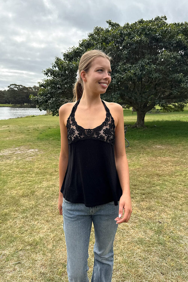 Dalilah Halter Top