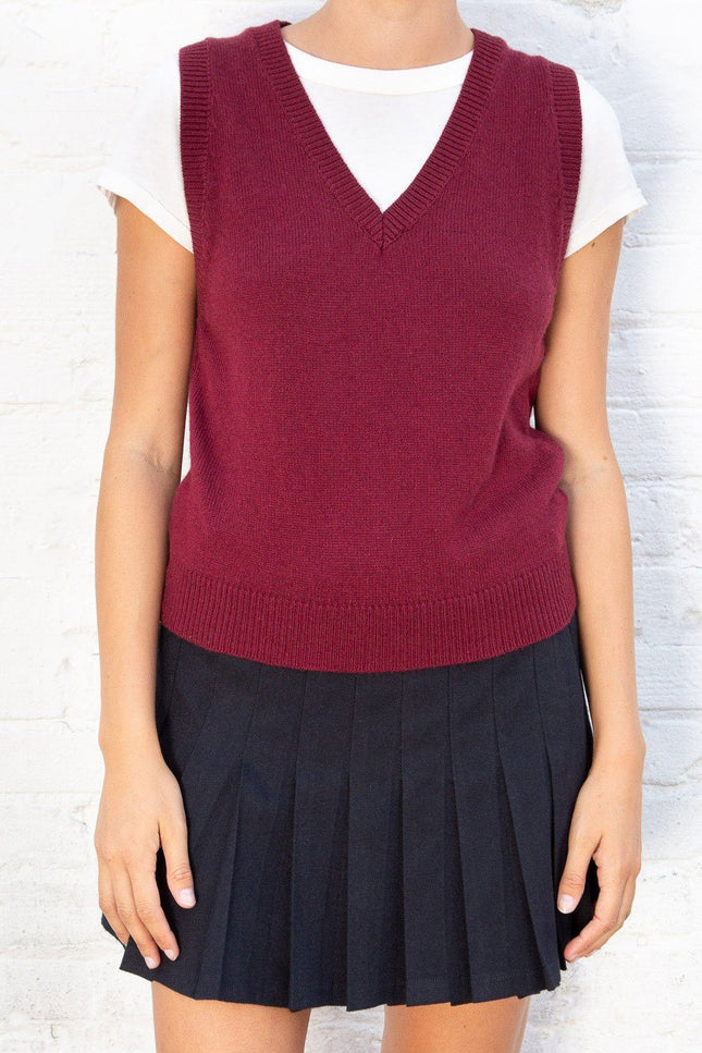 Mia Wool Sweater Vest
