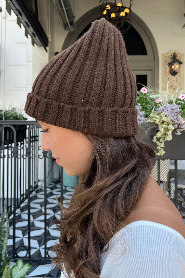 Knit Beanie - Silver Grey