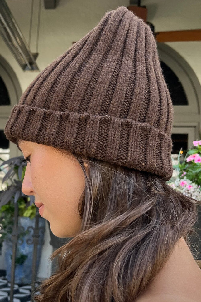 Knit Beanie - Silver Grey