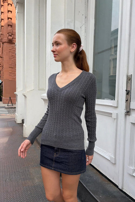 Alina Sweater - Navy Blue
