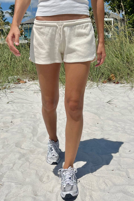 Summer Thermal Shorts - White