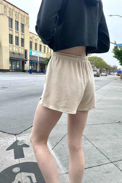 Summer Thermal Shorts - White