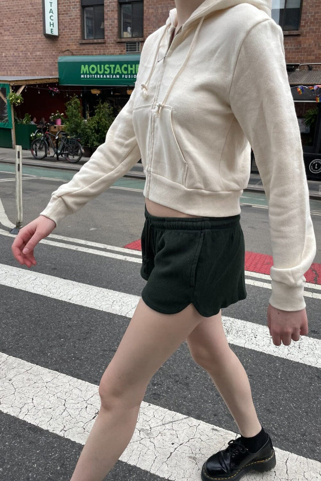 Summer Thermal Shorts - White