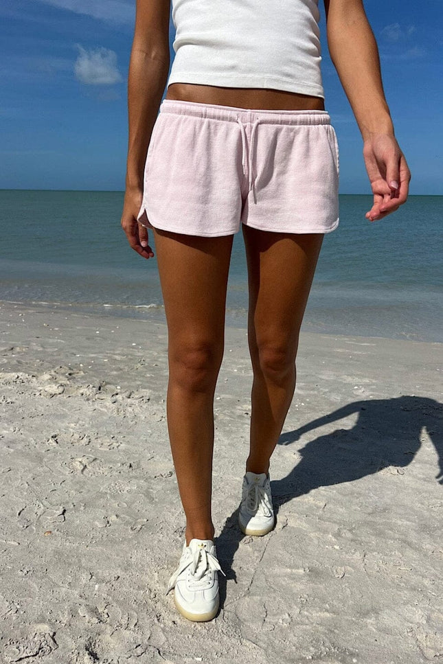 Summer Thermal Shorts - Pink