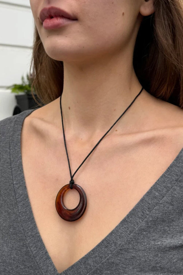 Rope Necklace - Black