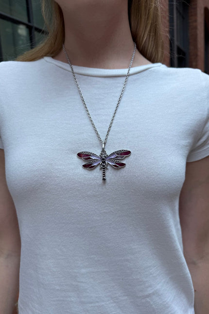 Dragonfly Chain Necklace