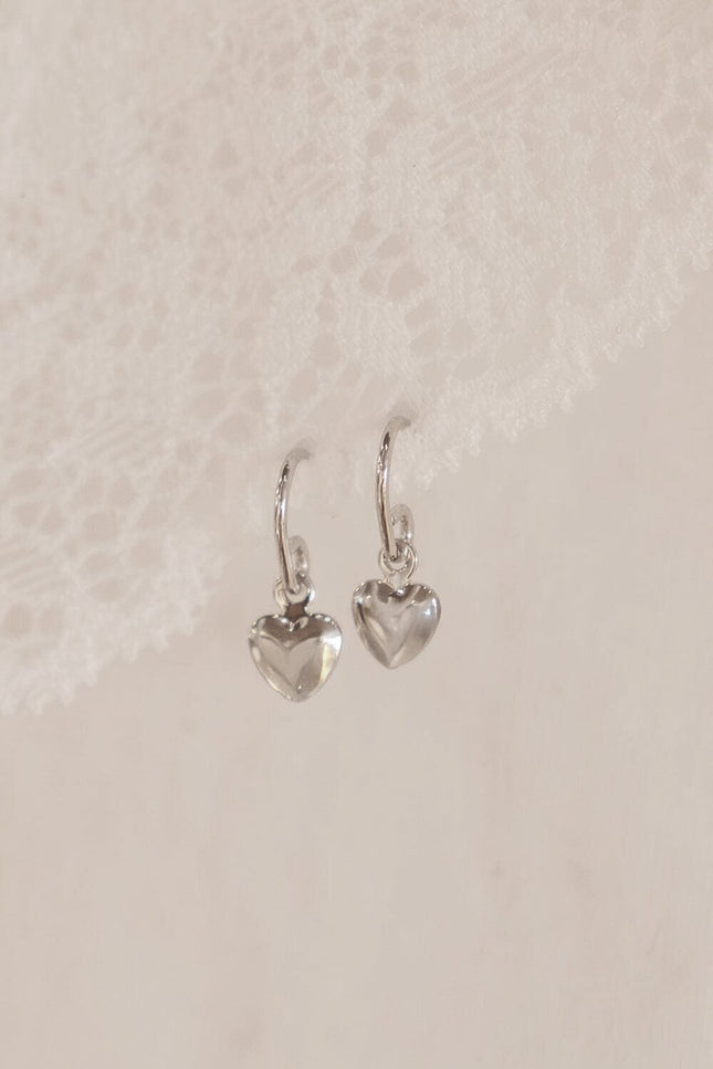 Heart Charm Earrings