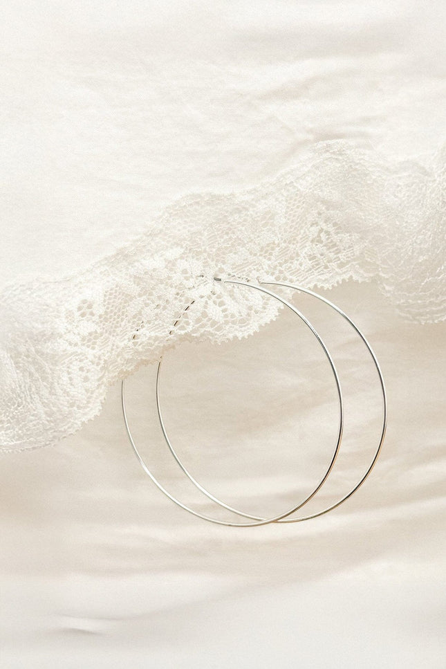 Thin Hoop Earrings
