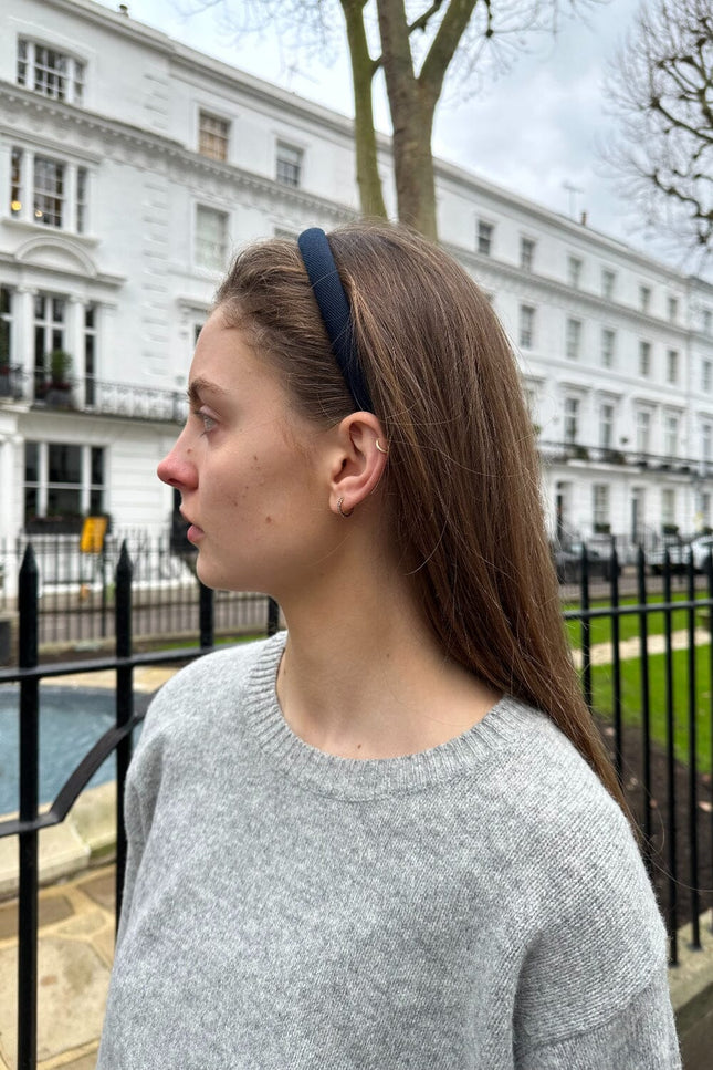 Soft Headband - Navy Blue
