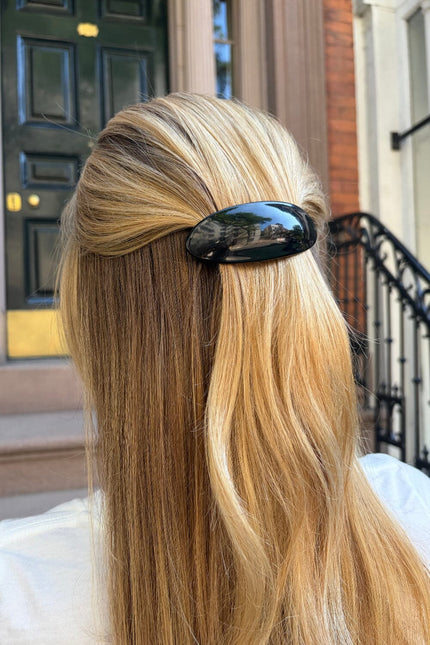 Hair Claw Clip - Navy Blue