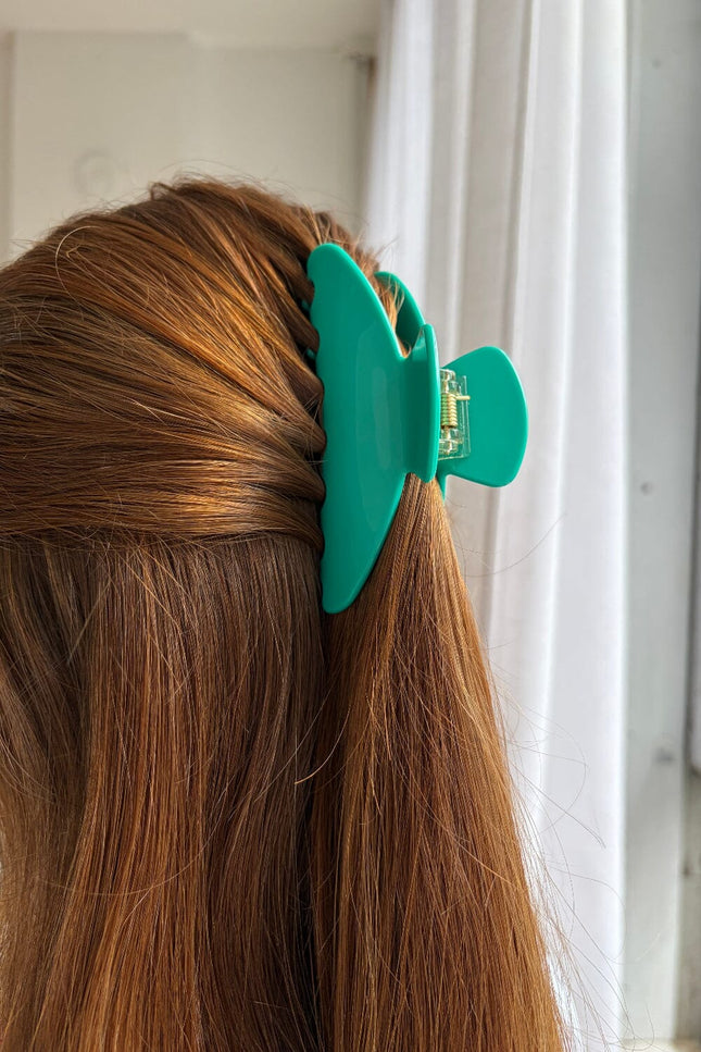 Hair Claw Clip - Seafoam Teal