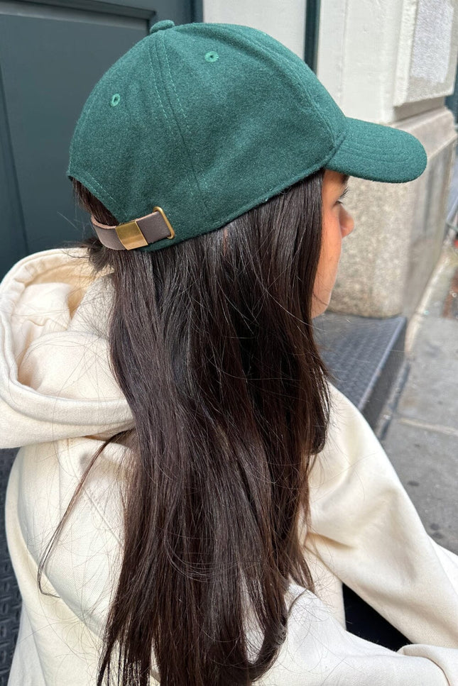 Audrey Cap - Dark Green