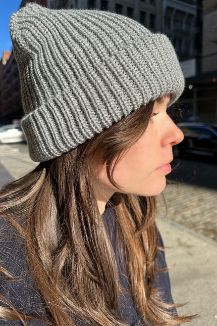 Knit Beanie - Black