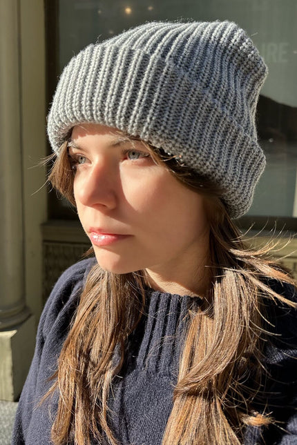 Knit Beanie - Black