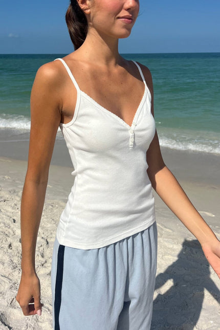 Lorene Button Top