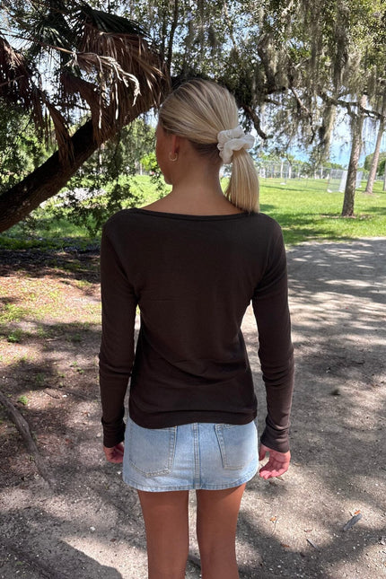Zelly Top - Light Heather Grey