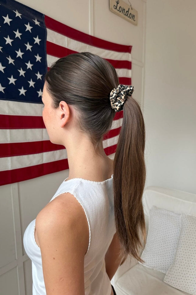 Leopard Scrunchie
